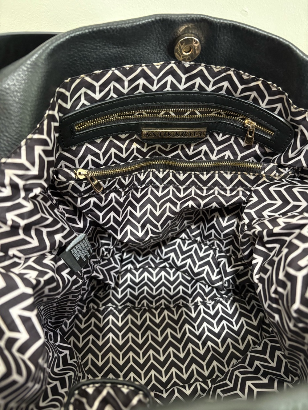 The Amara Hobo Satchel by Antik Kraft | Large Slouchy Tote | Like New - Picture 3 of 12